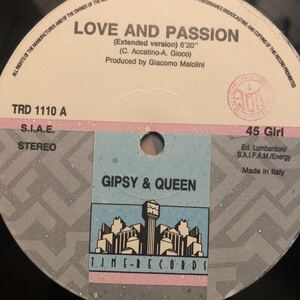 12’ Gipsy & Queen-Love And Passion