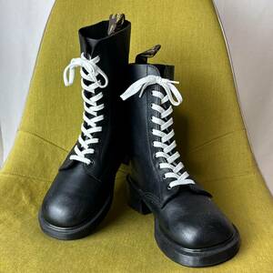 英国製 Dr.MARTENS ドクターマーチン 10ホールレースアップブーツ UK6 レザーシューズ 24.5 25.0相当 レザーシューズ