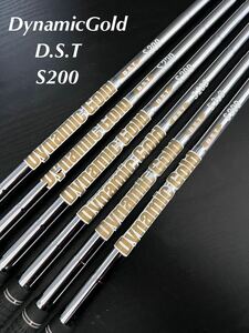 DynamicGold D.S.T S200 6本 スチール シャフト SRIXON ダイナミックゴールド dst s200 スリクソン