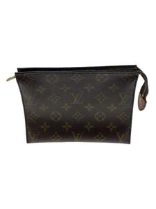 LOUIS VUITTON◆ポッシュ・トワレット19_モノグラム・キャンバス_BRW/PVC/BRW/総柄