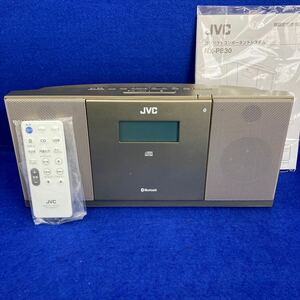 展示★保証★JVC CDラジオ NX-PB30-T ブラウン イドFM対応 Bluetooth対応 コンパクトコンポーネントシステム