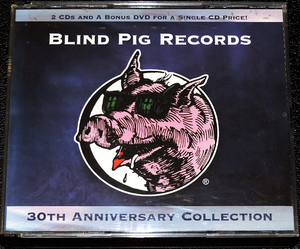 BLIND PIG RECORDS 30TH ANNIVERSARY COLLECTION 2CD+DVD