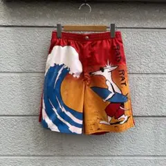 80s USA製 オールドサーフ ハーフパンツ ホビー vintage