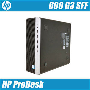 HP ProDesk 600 G3 SFF | 中古デスクトップパソコン 今だけグラフィックボード搭載 Windows11or10 Core i7 第6世代 メモリ8GB SSD256GB