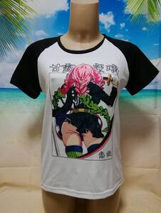 ●新品　セクシープリントコットンTシャツ　甘露寺蜜璃　サイズM