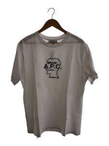 A.P.C.◆Tシャツ/XL/コットン/WHT//