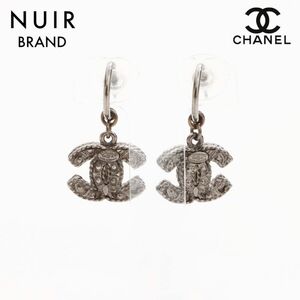 シャネル CHANEL ピアス ココマーク シルバー