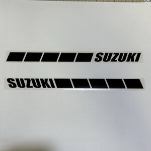 (SID00) SUZUKI サイドラインステッカー カッティングステッカー 切り文字 左右セット（2411）スズキ スイフト キャリー ラパン アルト