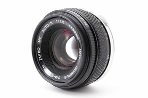 4119 【並品】 Olympus Zuiko MC 50mm f1.8 Auto-S Lens MF単焦点レンズ 1003