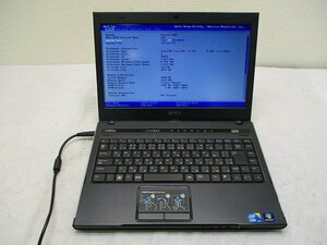 △DELL Vostro 3400 (End of Life) Core i3 M380 2.53GHz 2GB 14インチ BIOSのみ