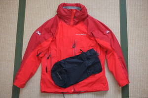 mont-bell GORE-TEX　パーカージャケット　赤　size レディース JPN L