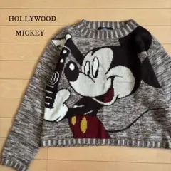 HOLLYWOOD MICKEY ミッキーセーター 90’s レディースM