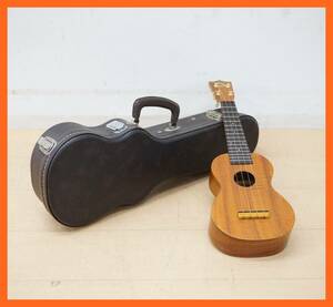 東ハ:【Famous/フェイマス】ukulele ウクレレ FU-200 全長約53.5㎝ ハワイアンコアウッド ハードケース付き 弦楽器 ★送料無料★