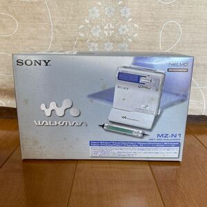 1円〜未使用品/SONY MD WALKMAN MZ-N1 MDウォークマン ポータブルミニディスクレコーダー 付属品完備　