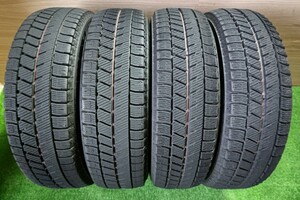 中古タイヤ BRIDGESTONE BLIZZAK VRX3 155/65R14 75Q ルークス N-BOX AZワゴン ワゴンR タント スペーシア ムーヴ 等 A267