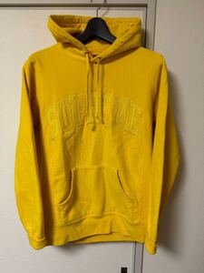 Supreme パーカー Sサイズ プルオーバー シュプリーム Hooded スウェット YELLOW イエロー