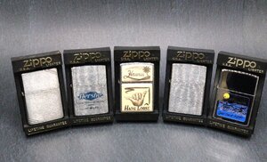 Zippo ジッポ 5点 おまとめ ※着火未確認 ケース入り/1点ケース壊れあり ◆おたからや【G-B48941】同梱-2