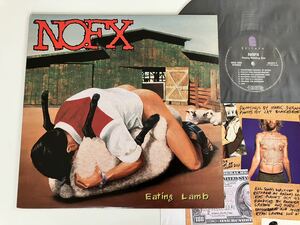 【USオリジナル】NOFX / Eating Lamb (Heavy Petting Zoo) LP EPITAPH US 86457-1 96年6th,Fat Mike,インナーあり,別タイトルアナログ