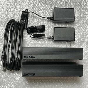 ★送料無料★★ 2台セット ★ BUFFALO 外付け ハードディスクケース ★ HDD無し ★ 3.5インチ ★SATA★USB3.2(Gen1)/USB3.1(Gen1)/3.0一式 