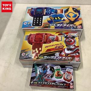 1円〜 未開封含 バンダイ 仮面ライダー リバイス DXリベラドライバー、DXウィークエンドライバー、DXバイスタンプセレクション01