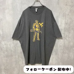 古着 used　半袖プリントTシャツ　グレー　ビッグシルエット　オーバーサイズ