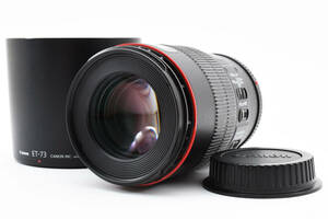 ★並品★ Canon キヤノン EF 100mm F2.8 L IS USM MACRO 単焦点レンズ #2881
