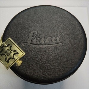 送料無料　Leica ライカ 純正 レンズケース 革