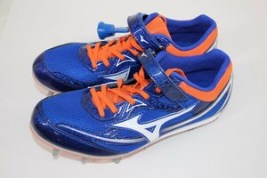 150 k2015 mizuno ミズノ シティウスウィング2 U1GA192401 27.0cm ブルー×ホワイト×オレンジ 陸上スパイク 短・中・長距離向け 未使用