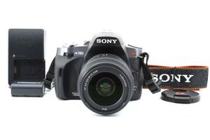 ★実用品★ SONY α380 DSLR-A380 + DT 18-55mm F3.5-5.6 SAM SAL1855 ソニー 3309