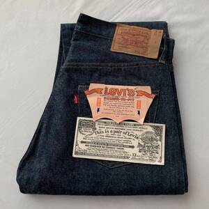 珍品 デッドストック DEADSTOCK リーバイス501 赤耳モデル 66モデル後期 ビンテージ VINTAGE levis デニムパンツ ゴールデンサイズ W33 L31