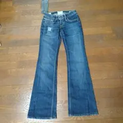 TAVERNITI SO JEANS ブーツカットジーンズ ブルー　W25 M