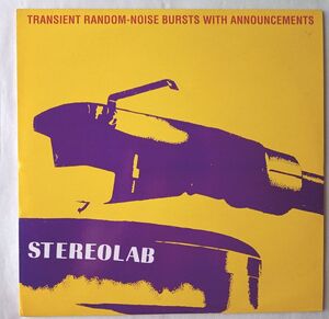 Stereolab - Transient Random-Noise Bursts With Announcements - ステレオラブ UKオリジナル2LP＋インナー付き