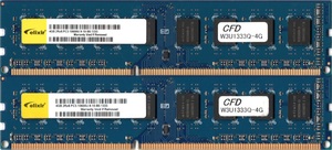 CFD販売 Elixir デスクトップ用 DDR3メモリー 8GB (4GB x 2枚) PC3-10600 CL9 W3U1333Q-4G