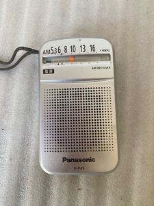 Panasonic AMコンパクトラジオ R-P45【動作品】