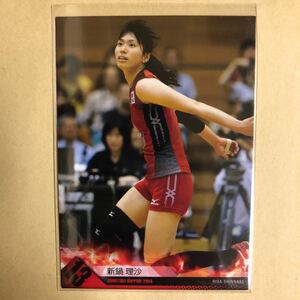 新鍋理沙 2014 火の鳥NIPPON 女子 バレーボール トレカ カード RG40 スポーツ アスリート トレーディングカード