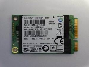 【送料無料】mSATA SSD SAMSUNG 128GB 中古 F20950