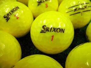 ★良質美品★スリクソン エックス マックス SRIXON『XmaX』2024年モデル イエロー 12個 ロストボール★