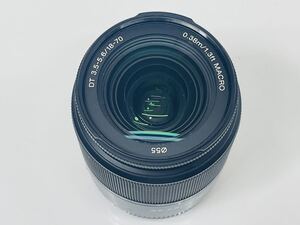 ★SONY ソニー ズームレンズ DT 3.5-5.6/18-70 MACRO 未チェック 現状品 管理番号05081