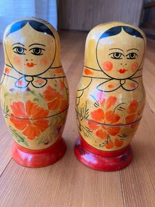 マトリョーシカ ロシア 民芸品 木製 置物