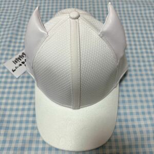新品　ソダシ　なりきり　ウマ　キャップ 57〜60センチ　ホワイト 帽子　JRA ターフィー　競馬　ウマ娘　馬　耳付き