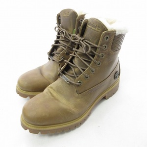 ティンバーランド Timberland ×Kith コラボ 0A5Q2A 6IN WP WARMLINED BOOT レザーブーツ トレッキングブーツ ワークブーツ 28cm