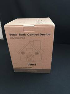 【ジャンク 送料込】無駄吠え予防　わんわんサイレンサー　Sonic Bark control Device　CSB12　/動作未確認　◆N10-137