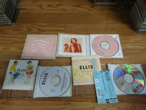 ★☆Ｓ08288　ELLIS （エリ)【1991.11.21 MEMORY きっと、せつない】【キスまでの1cm】【トルネード】　CDアルバムまとめて３枚セット☆★