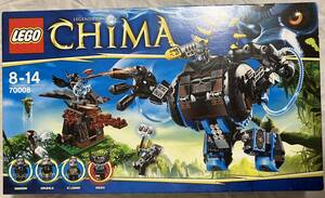 Lego CHIMA 70008 レゴ チーマ ゴーザンのゴリラ・ストライカー　未開封品　箱痛みあり