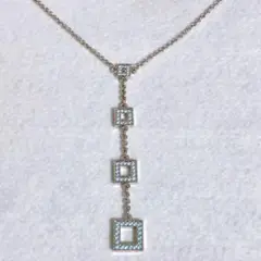 Swarovski Aqour スワロフスキー　アクアクリスタル　ネックレス