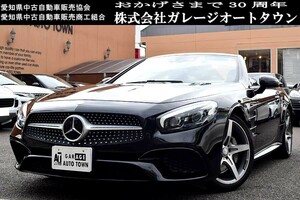 NEWモデル お探しの方 必見 メルセデスベンツ ＳＬ４００ オプシディアンブラック 車検R7年9月 正規ディーラー車 出品中の現車確認可能