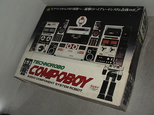 ポピー　DX超合金　テクノロボ　コンポボーイ　TECHNOROBO　COMPOBOY＜未使用/新品＞超金属鉄人28号のパンチ流用アイテム