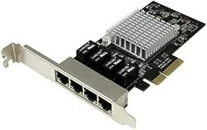 StarTech.com 4ポートギガビット増設PCIe NIC Intel I350 ST4000SPEX