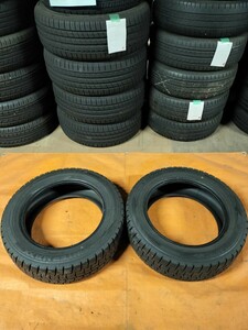 【G1214】DUNLOP WINTERMAXX WM02 185/60R15 スタッドレスタイヤ2本のみ