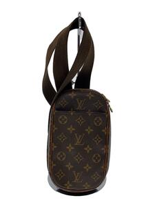 LOUIS VUITTON◆ポシェット・ガンジュ_モノグラム・キャンバス_BRW/PVC/BRW